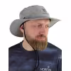 Панама Norfin Sun Pro Hat 1524-04XL, нейлон, серый, размер XL