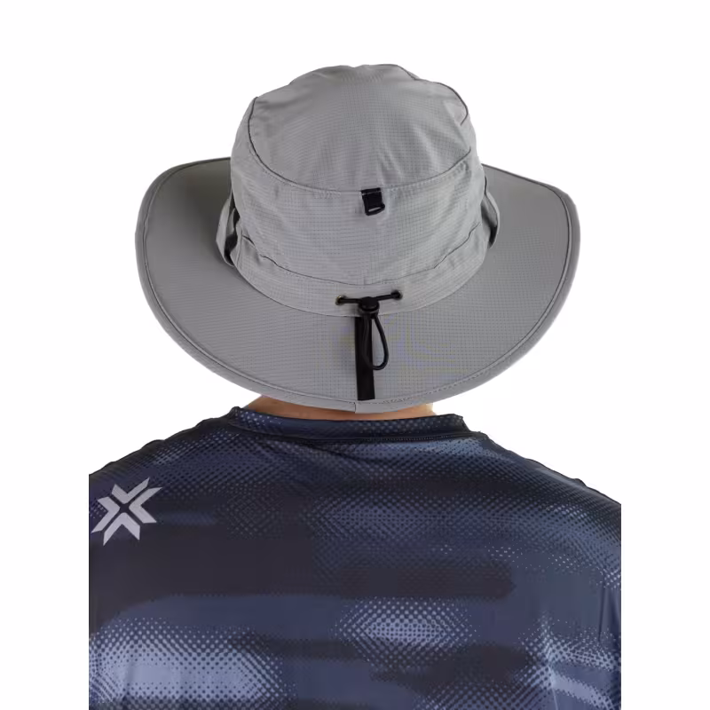 Панама Norfin Sun Pro Hat 1524-04XL, нейлон, серый, размер XL