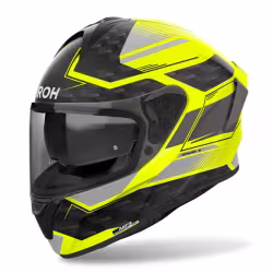 Мотошлем Airoh Spark 2 Zenith Yellow Matt, черный/желтый, размер XL