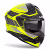 Мотошлем Airoh Spark 2 Zenith Yellow Matt, черный/желтый, размер XL