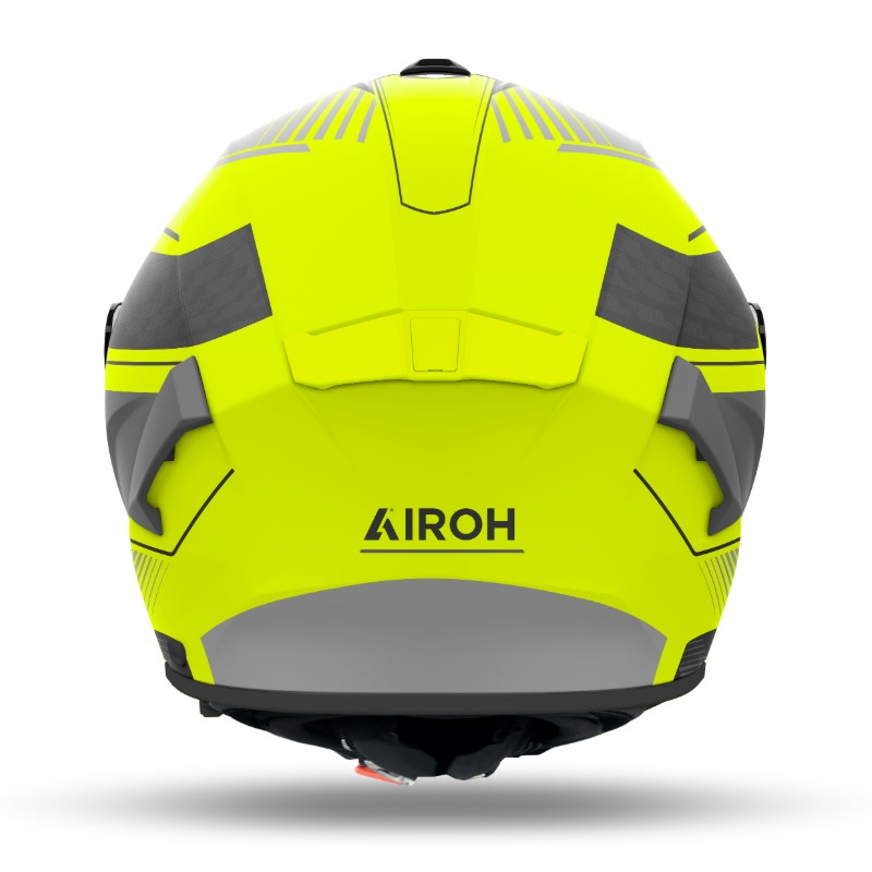 Мотошлем Airoh Spark 2 Zenith Yellow Matt, черный/желтый, размер XL