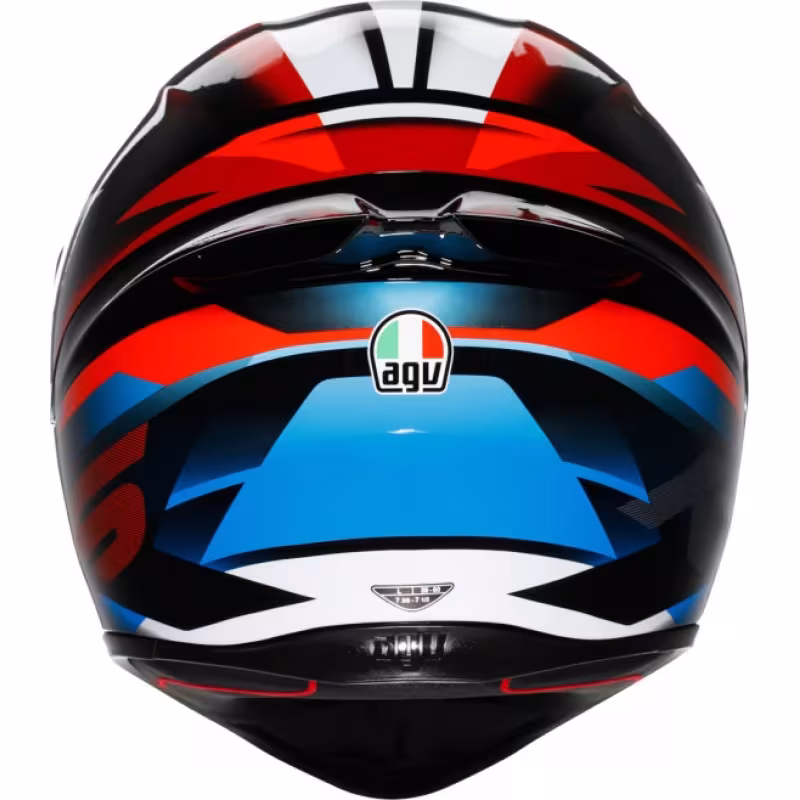 Мотошлем AGV K1 S, черный/красный/синий, размер M