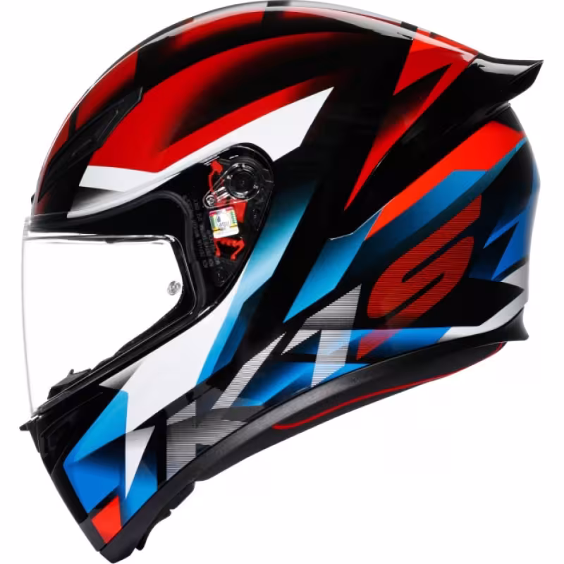 Мотошлем AGV K1 S, черный/красный/синий, размер M