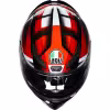 Мотошлем AGV K1 S, черный/красный/синий, размер M