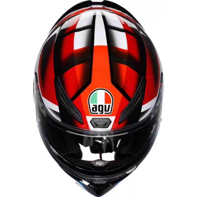 Мотошлем AGV K1 S, черный/красный/синий, размер M