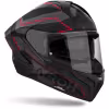 Мотошлем Airoh Matryx Sentinel Red Matt, черный/красный, размер L