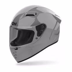 Мотошлем Airoh Matryx Cement Grey Gloss, серый, размер M