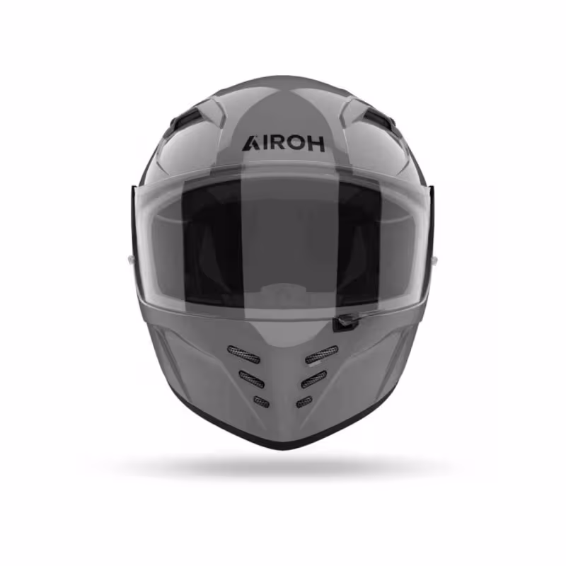 Мотошлем Airoh Matryx Cement Grey Gloss, серый, размер M