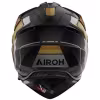 Мотошлем Airoh Bandit Horn Gold Matt, черный/золотой, размер L