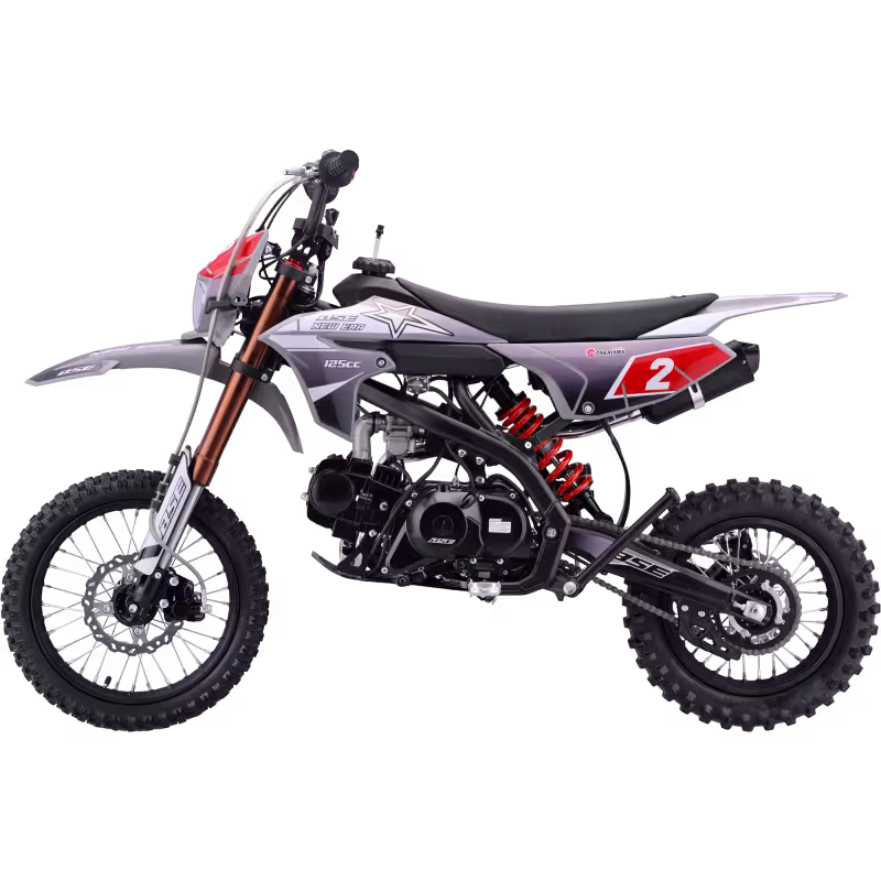 Питбайк детский BSE New Era 125 Mayhem Grey 14/12