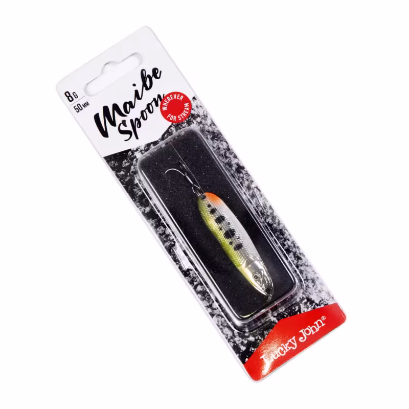 Блесна колеблющаяся Lucky John Maibe Spoon, 50 мм, 8 гр, цвет 003