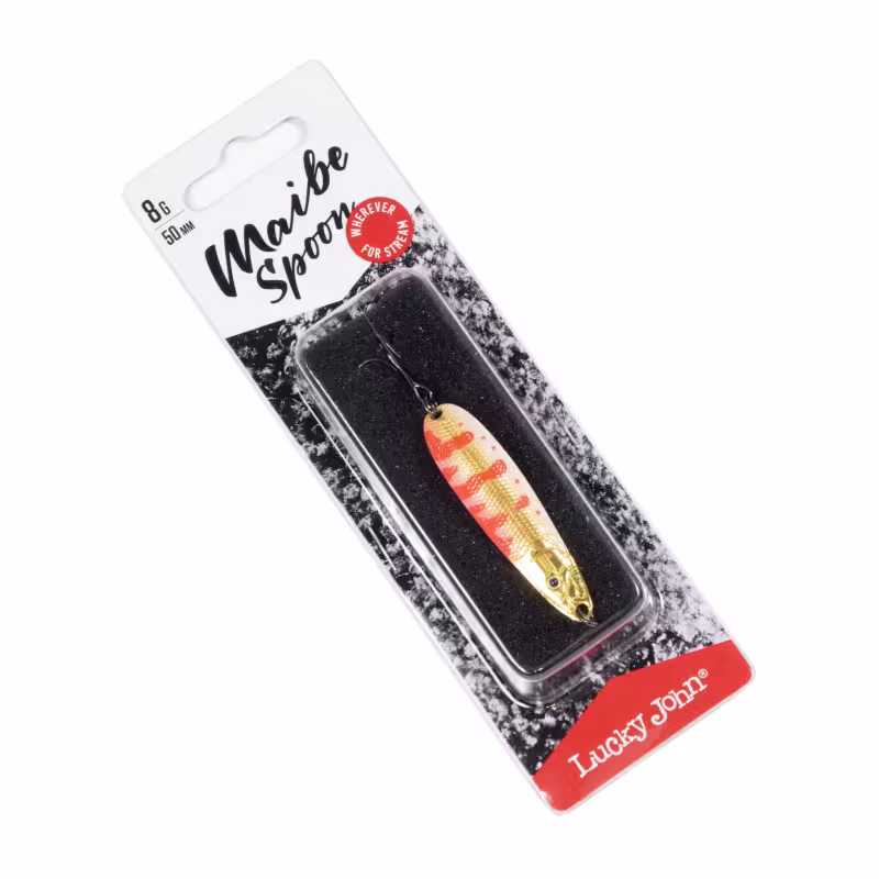 Блесна колеблющаяся Lucky John Maibe Spoon, 50 мм, 8 гр, цвет 006