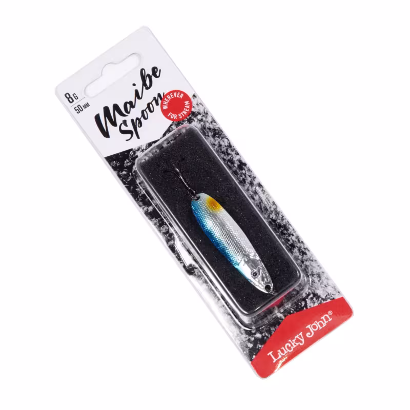 Блесна колеблющаяся Lucky John Maibe Spoon, 50 мм, 8 гр, цвет 007
