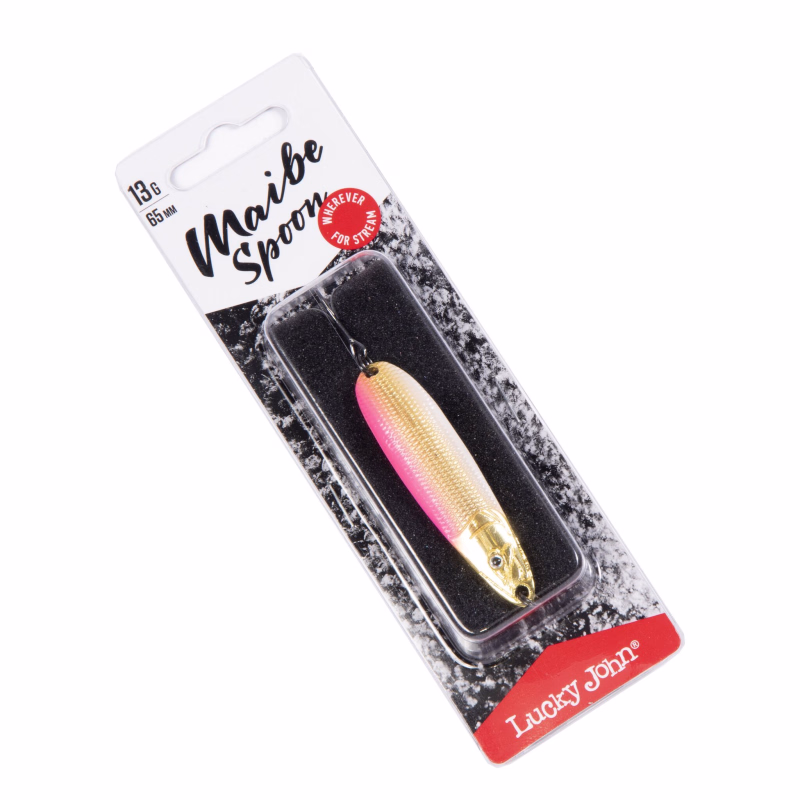 Блесна колеблющаяся Lucky John Maibe Spoon, 13 гр, 65 мм, цвет 008