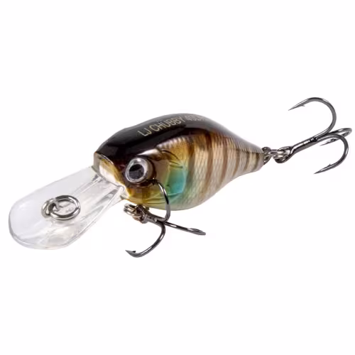 Воблер Lucky John Original Chubby DR F, 4 см, 3.8 гр, цвет 013