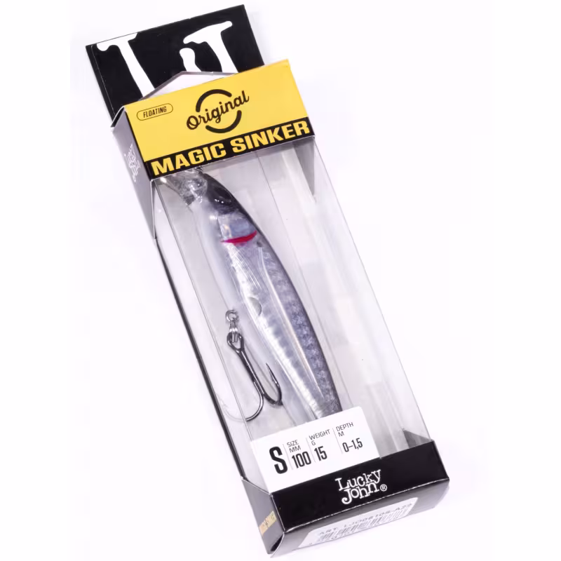 Воблер Lucky John Original Magic Sinker, 10 см, 15 гр, цвет A22