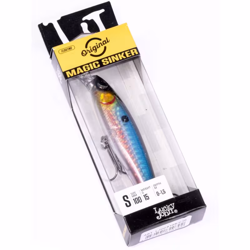 Воблер Lucky John Original Magic Sinker, 10 см, 15 гр, цвет C10