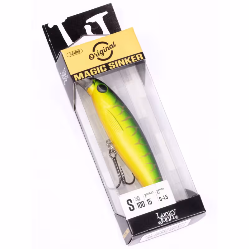 Воблер Lucky John Original Magic Sinker, 10 см, 15 гр, цвет M03