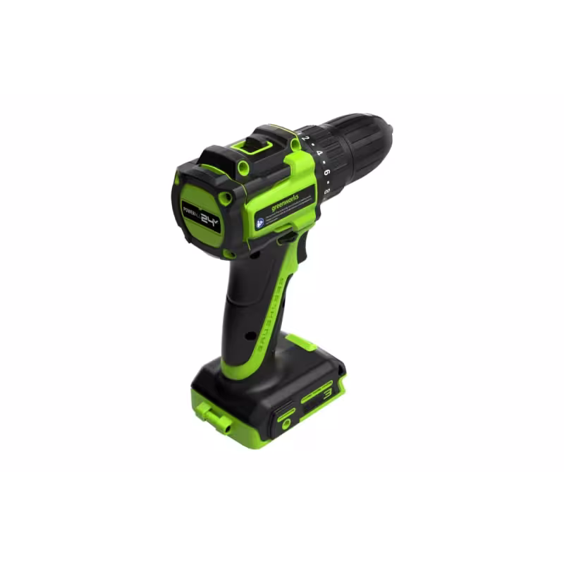 Дрель аккумуляторная Greenworks DD345