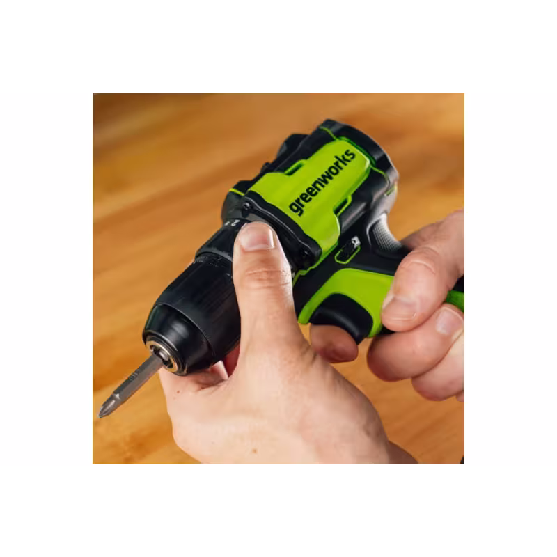 Дрель аккумуляторная Greenworks DD345