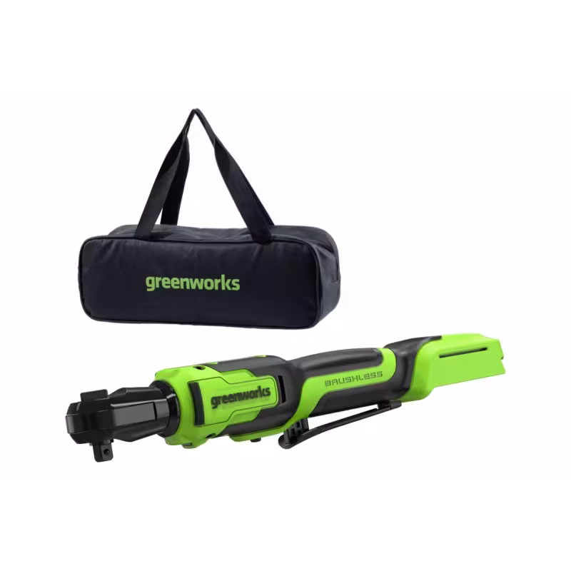 Гайковерт-трещотка аккумуляторный Greenworks GD24RW