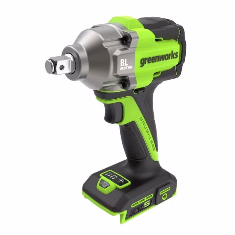 Гайковерт аккумуляторный ударный Greenworks GD24IW550