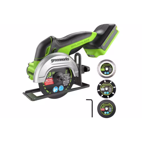 Шлифмашина угловая аккумуляторная Greenworks GD24UCS