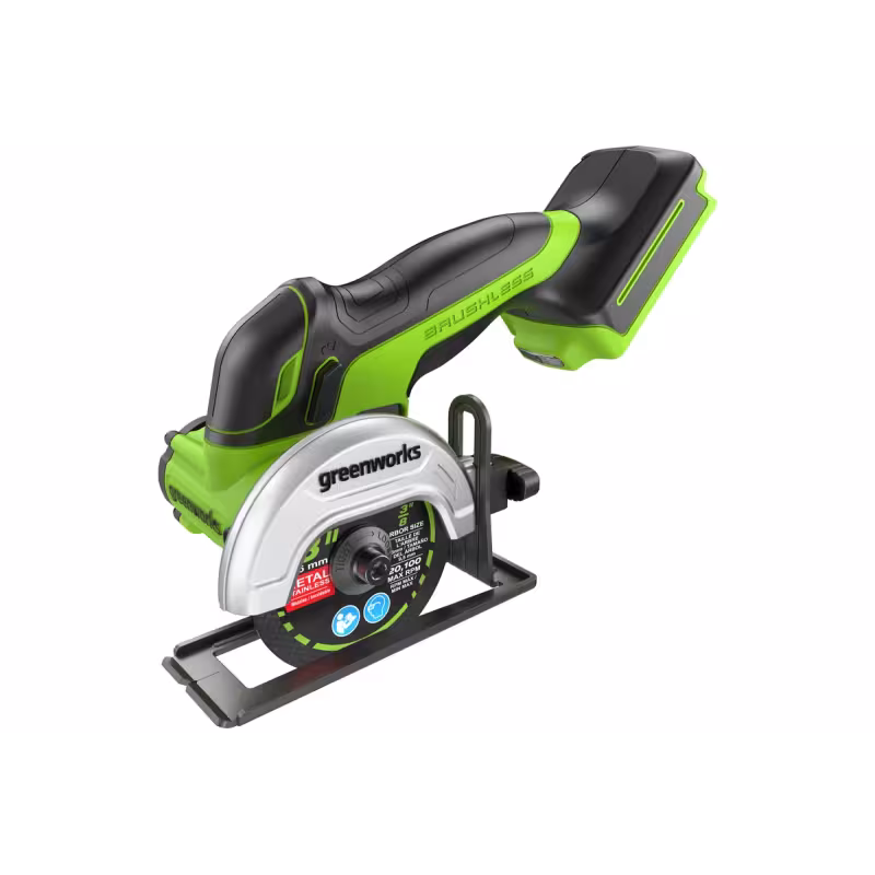 Шлифмашина угловая аккумуляторная Greenworks GD24UCS