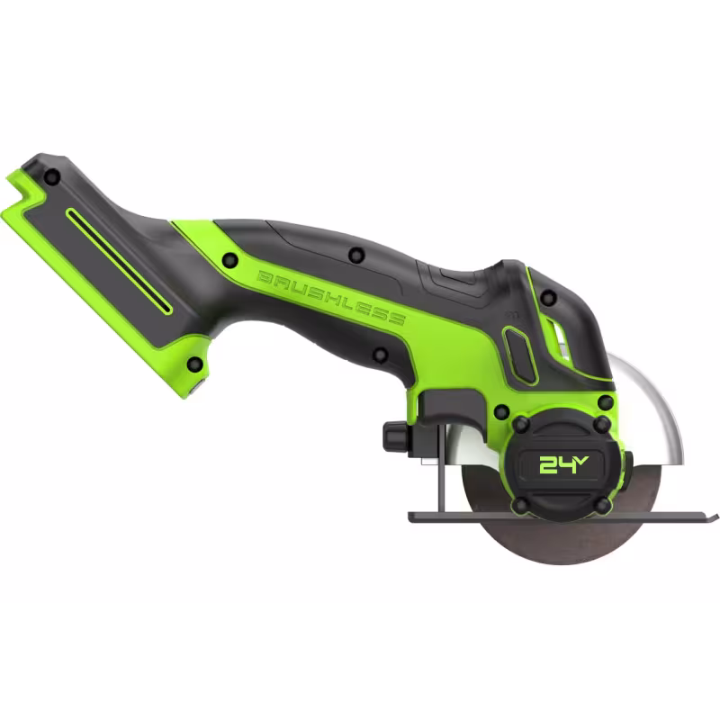 Шлифмашина угловая аккумуляторная Greenworks GD24UCS