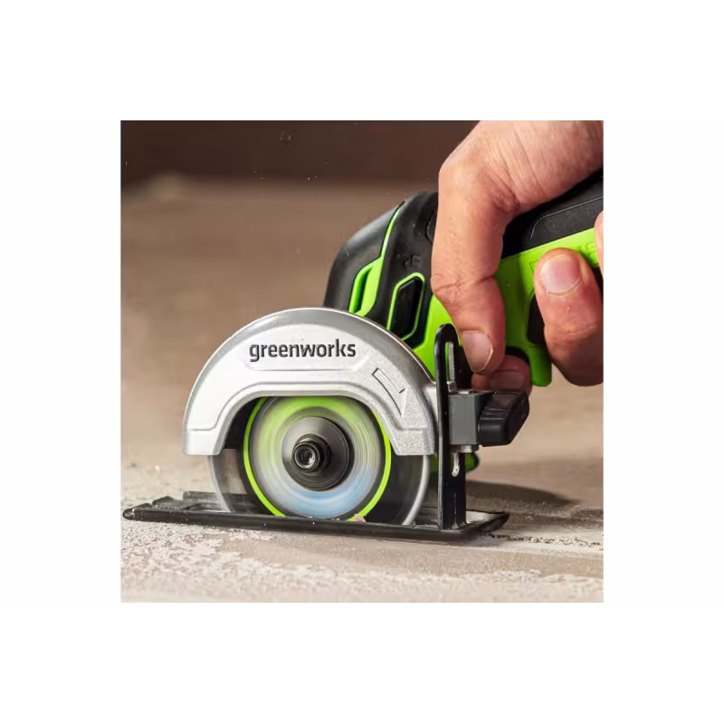 Шлифмашина угловая аккумуляторная Greenworks GD24UCS