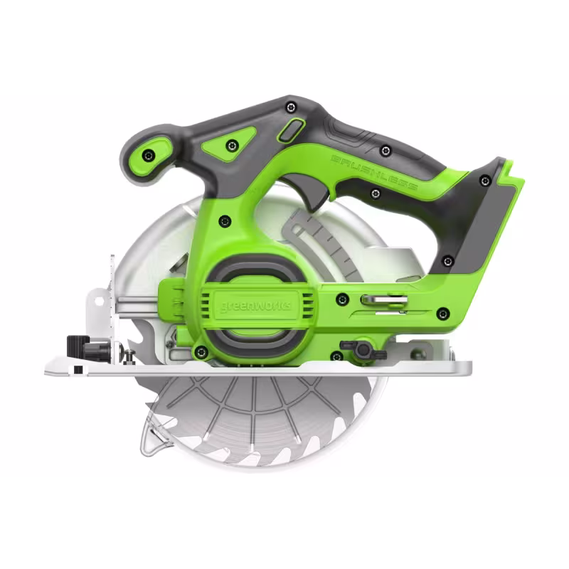 Пила дисковая аккумуляторная Greenworks GD24CS165