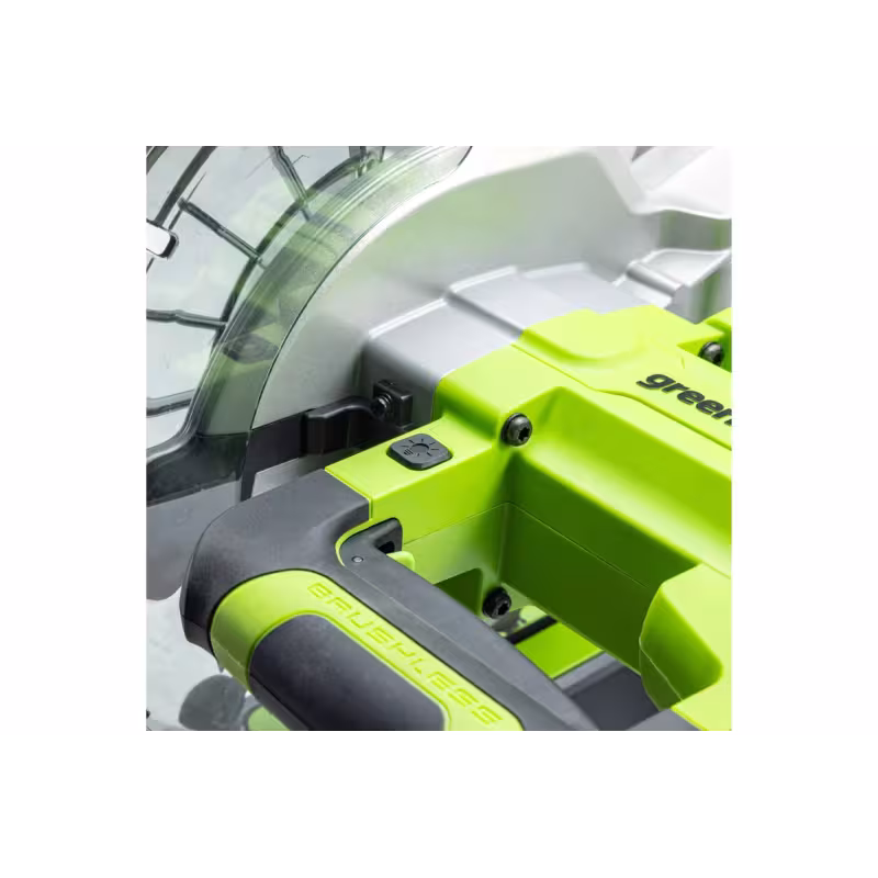 Пила торцовочная аккумуляторная Greenworks GD24MS216