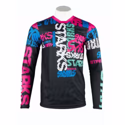 Джерси женское Starks Base Cross Women 2.0, розовый, размер L, 165-175 см