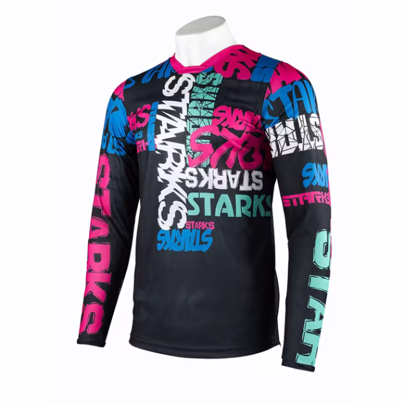 Джерси женское Starks Base Cross Women 2.0, розовый, размер L, 165-175 см