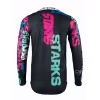Джерси детское Starks Base Cross Kids, розовый/бирюзовый, размер S/22, 125-135 см
