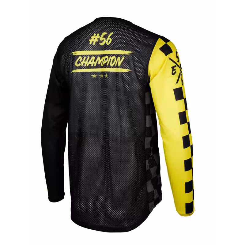 Джерси мужское Starks Base, черный/Hi-Viz, размер XL, 182-188 см