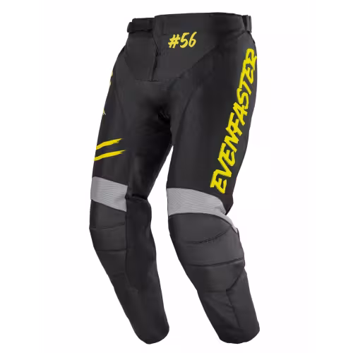 Мотобрюки мужские Starks EF56 Base, черный/Hi-Viz, размер 30