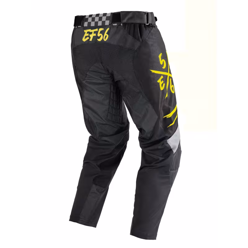 Мотобрюки мужские Starks EF56 Base, черный/Hi-Viz, размер 30