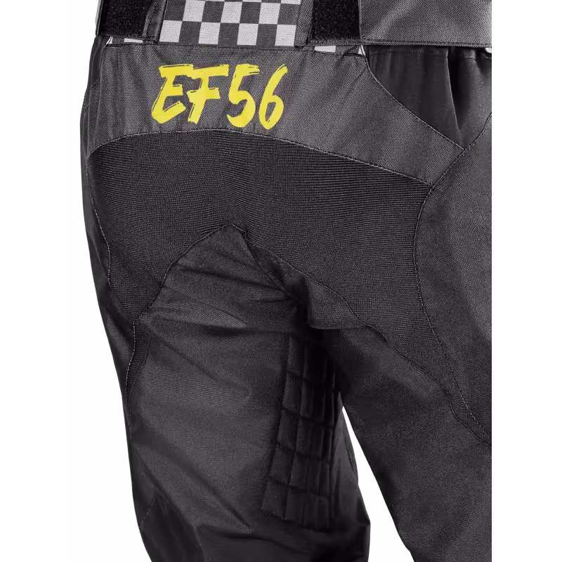 Мотобрюки мужские Starks EF56 Base, черный/Hi-Viz, размер 30