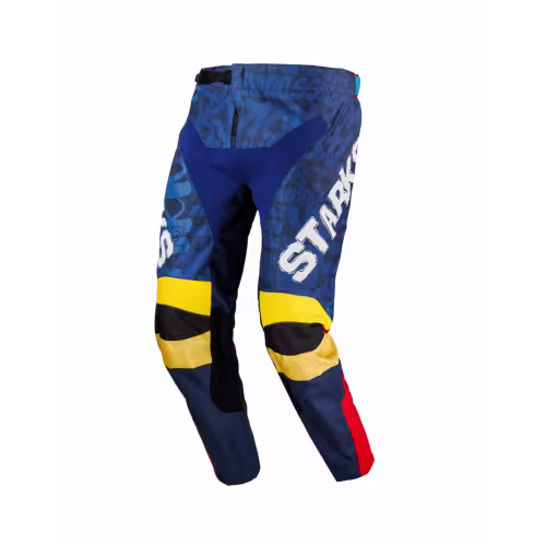 Мотобрюки детские Starks Base Cross Kids, синий/красный, размер L/26