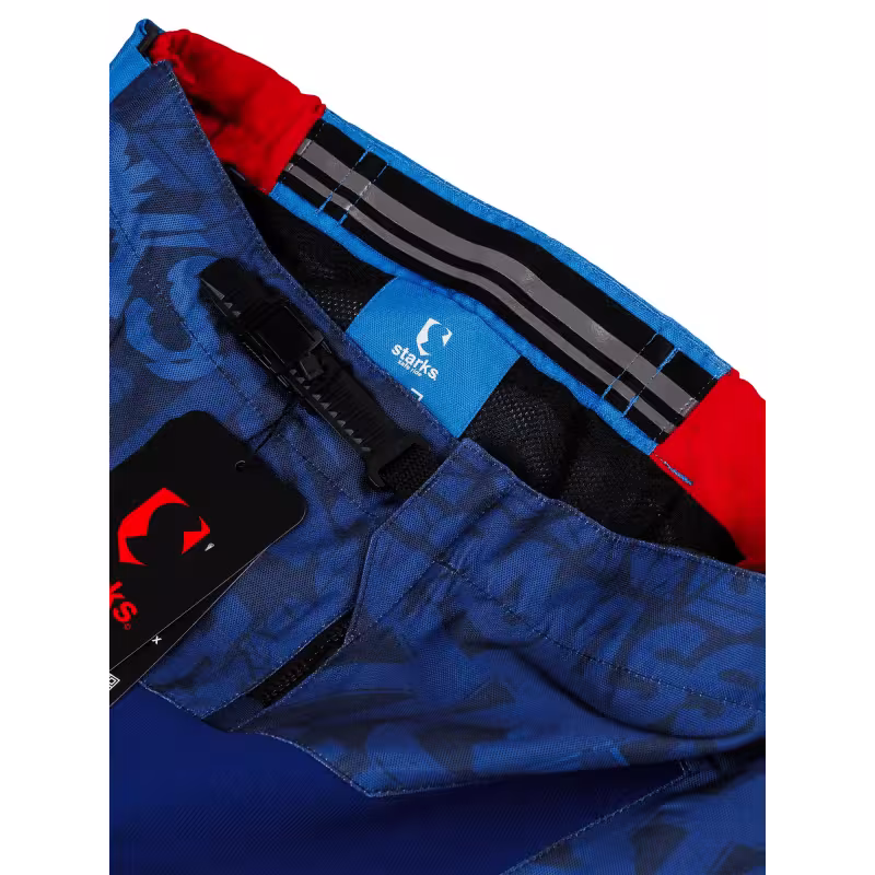 Мотобрюки детские Starks Base Cross Kids, синий/красный, размер L/26