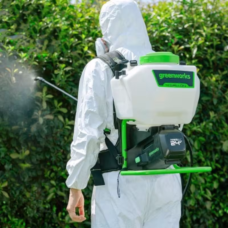 Опрыскиватель аккумуляторный Greenworks G24BSPII