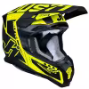 Мотошлем Just1 J22 F Flacon, Hi-Vis черный/титан/Hi-Vis желтый, размер М