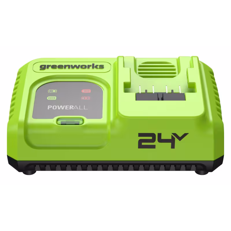 Зарядное устройство Greenworks G24X2C8, 24В, 8А