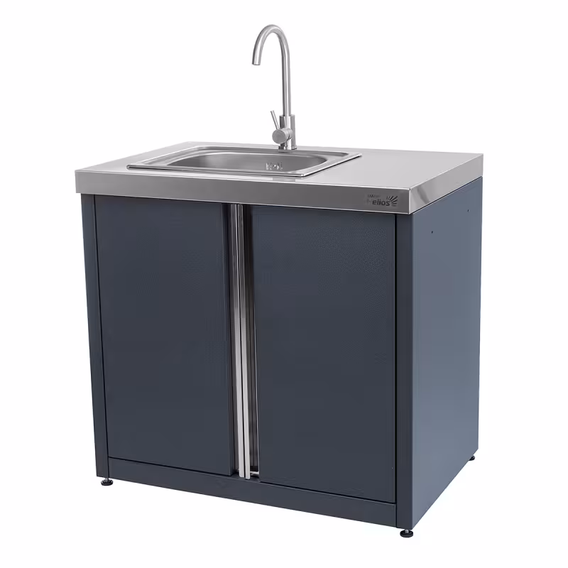 Шкаф с мойкой Helios Smart-900 (без смесителя)
