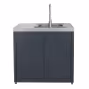 Шкаф с мойкой Helios Smart-900 (без смесителя)