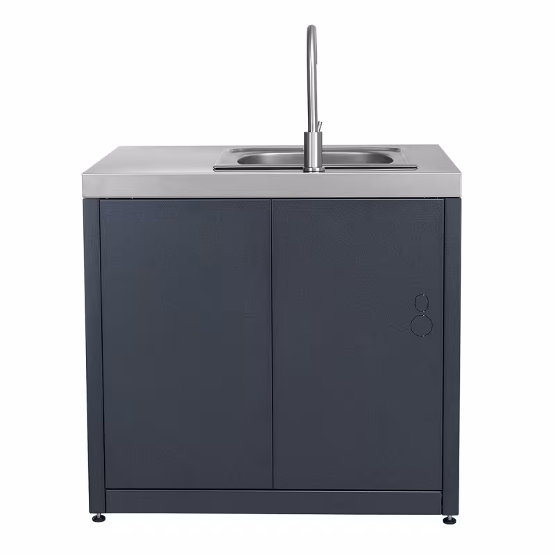 Шкаф с мойкой Helios Smart-900 (без смесителя)