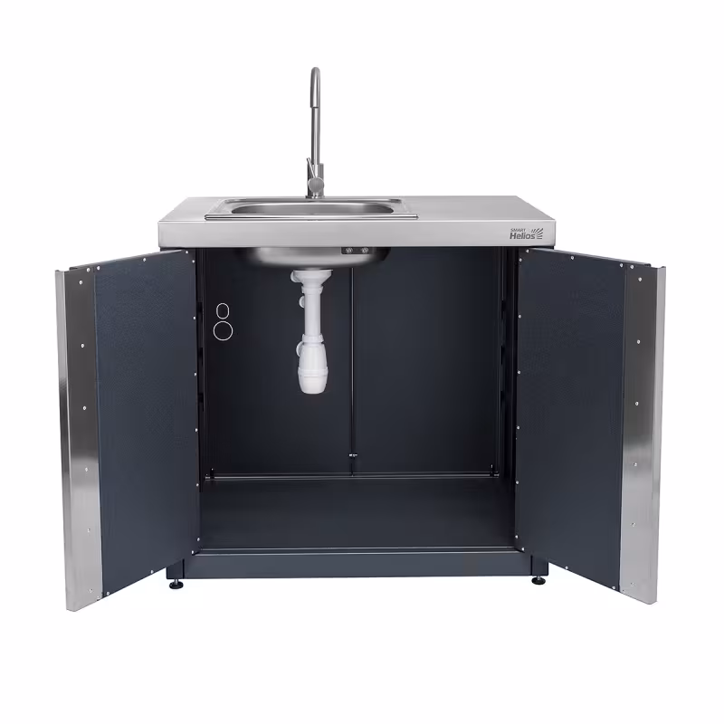 Шкаф с мойкой Helios Smart-900 (без смесителя)