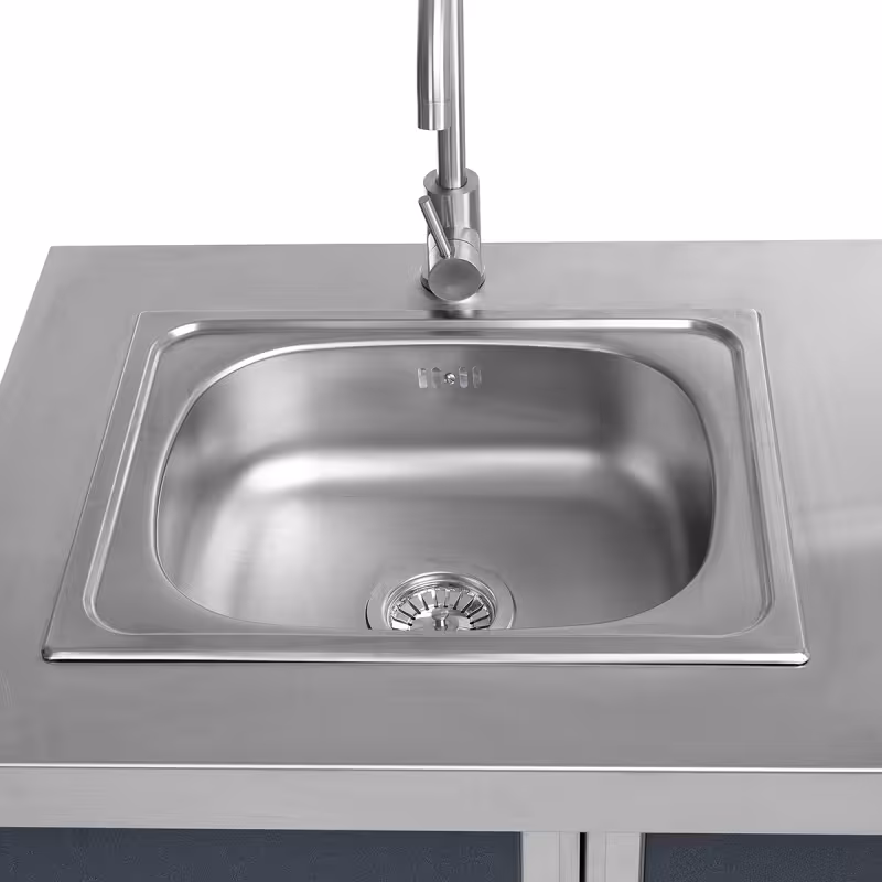 Шкаф с мойкой Helios Smart-900 (без смесителя)