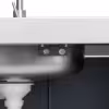 Шкаф с мойкой Helios Smart-900 (без смесителя)